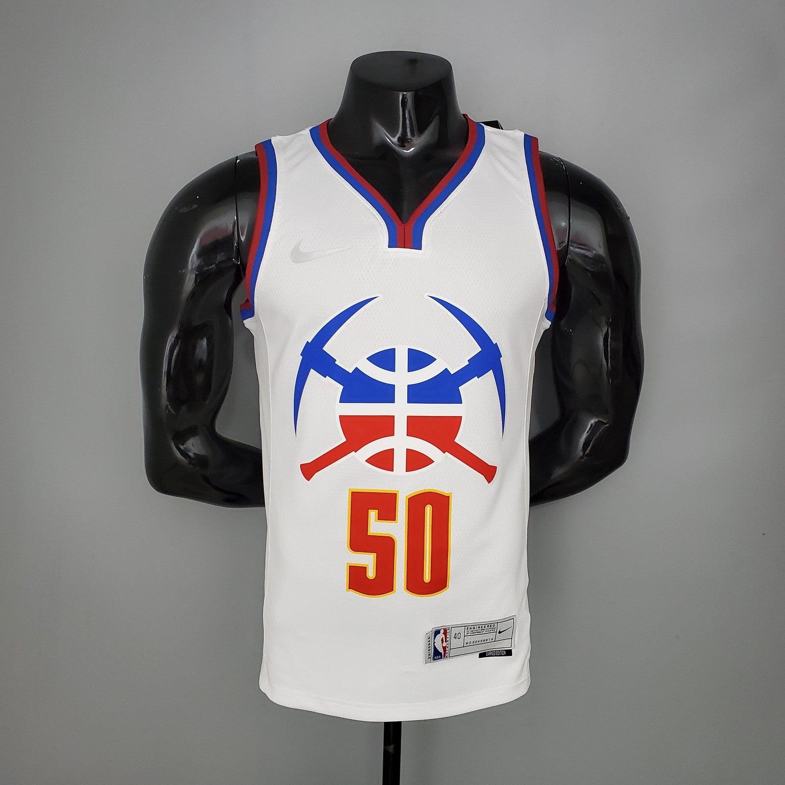 2021 Gordon#50 Nuggets Bonus Edition White Nba Jersey