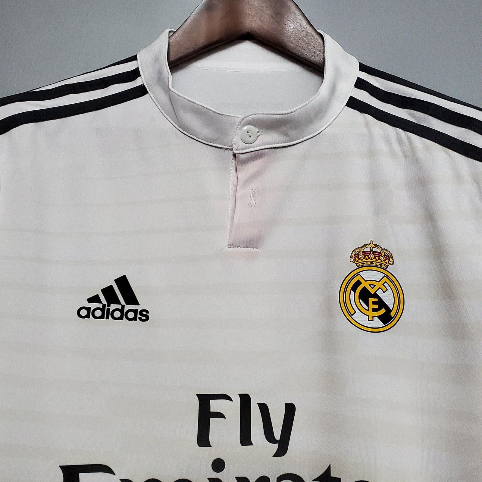 Retro Long Sleeve Real Madrid 14 15 Home