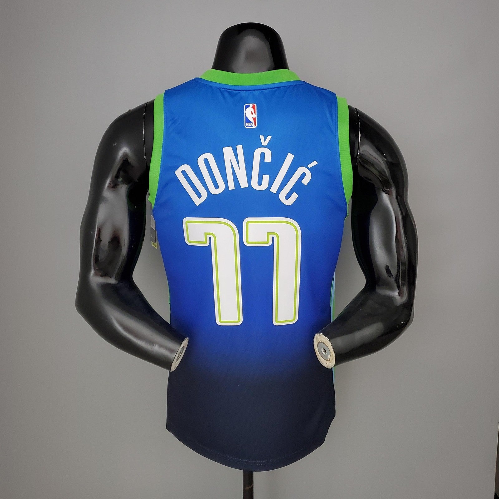 Doncic#77 Dallas Mavericks Blue Idol Nba Jersey