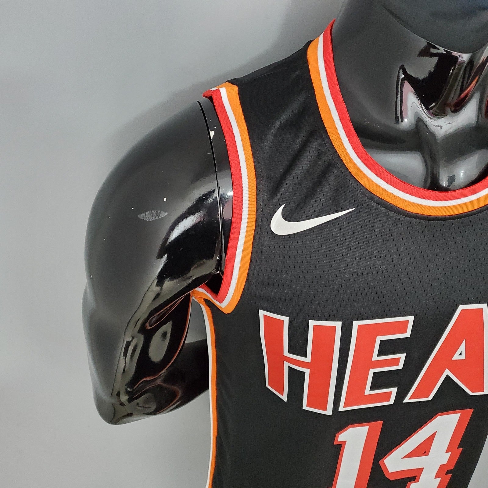 2018 Herro#14 Heat Retro Night Black Nba Jersey