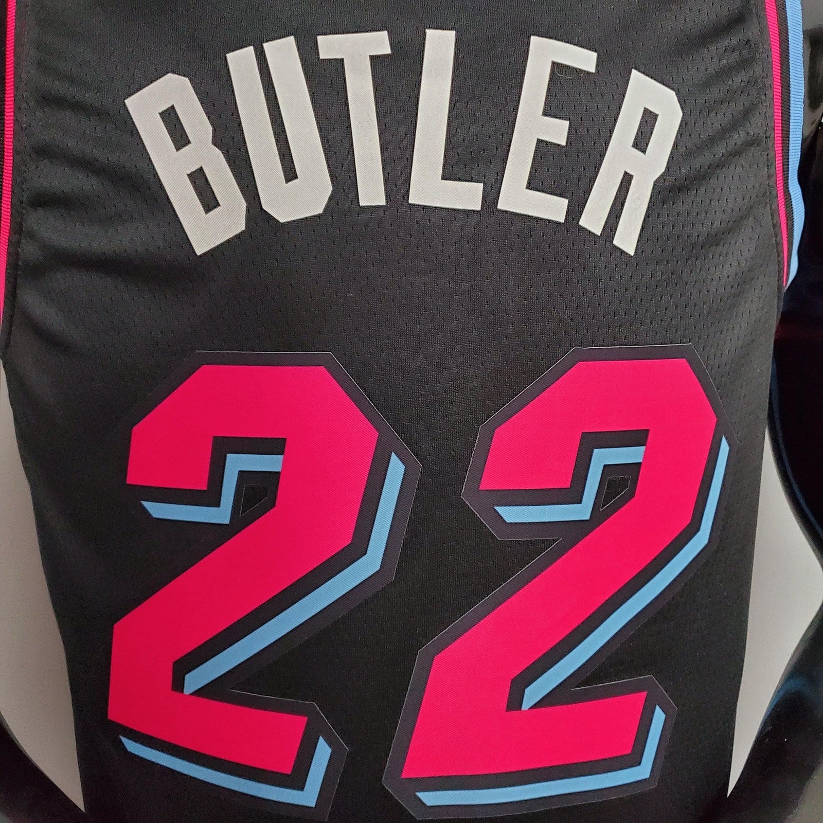 Butler #22 Miami Heat Black Nba Jersey Nike Connect Recognition 2