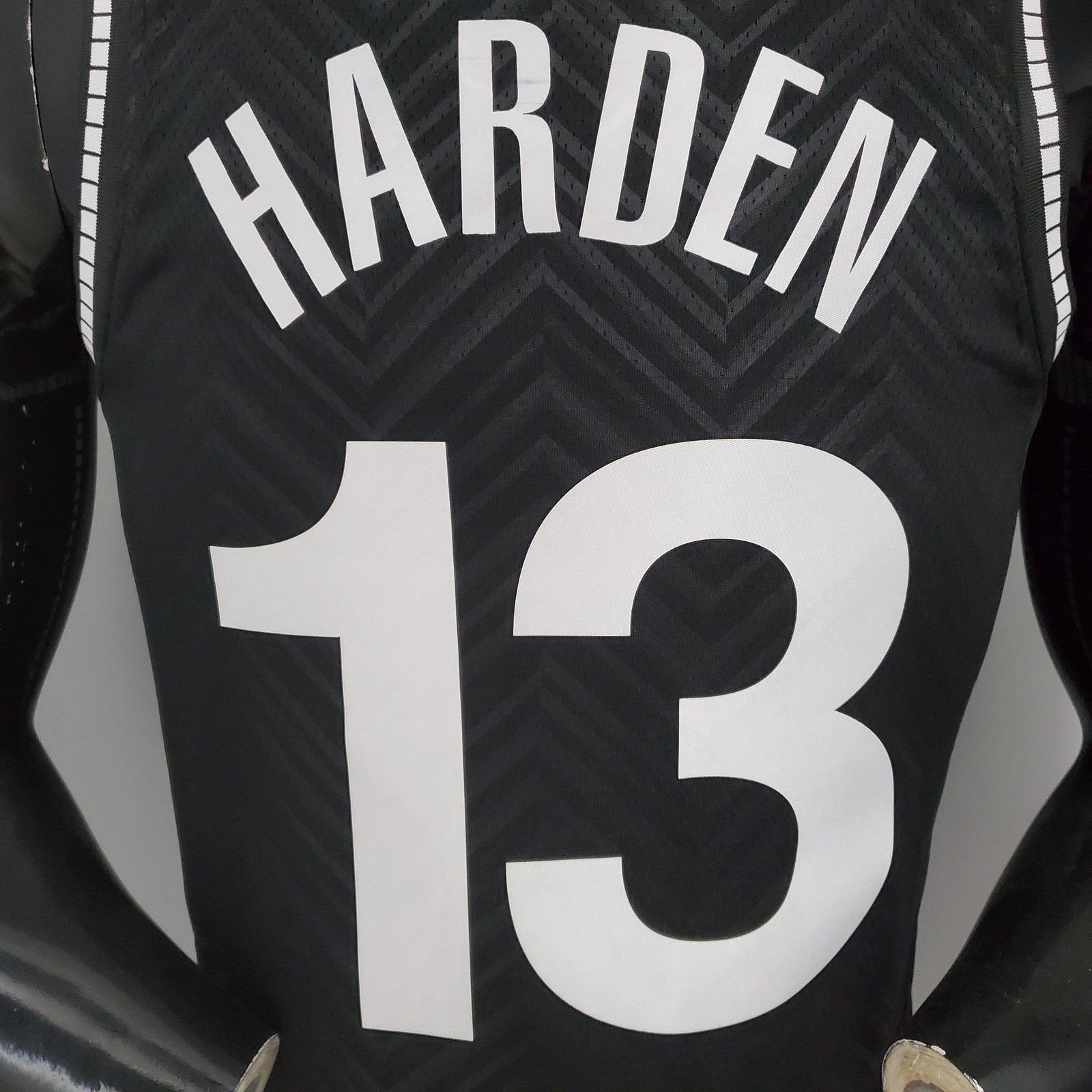 2021 Harden#13 Brooklyn Nets Bonus Edition Black Nba Jersey 2
