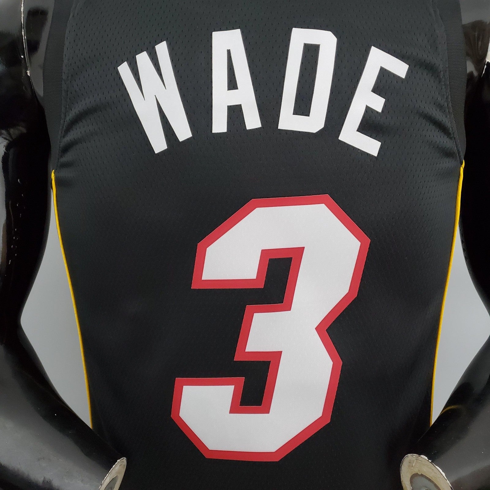 2022 Season Wade #3 Heat City Edition Black Nba Jersey