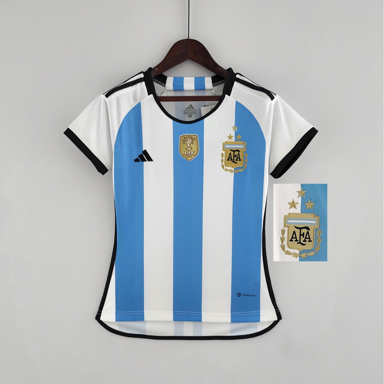 2022 Argentina 3 Star World Cup Jersey Home