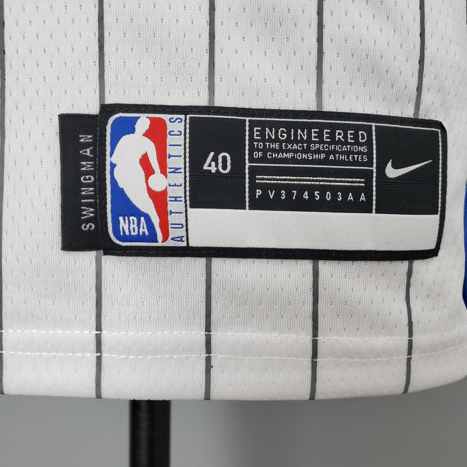 Mcgrady #1 Magic White Nba Jersey