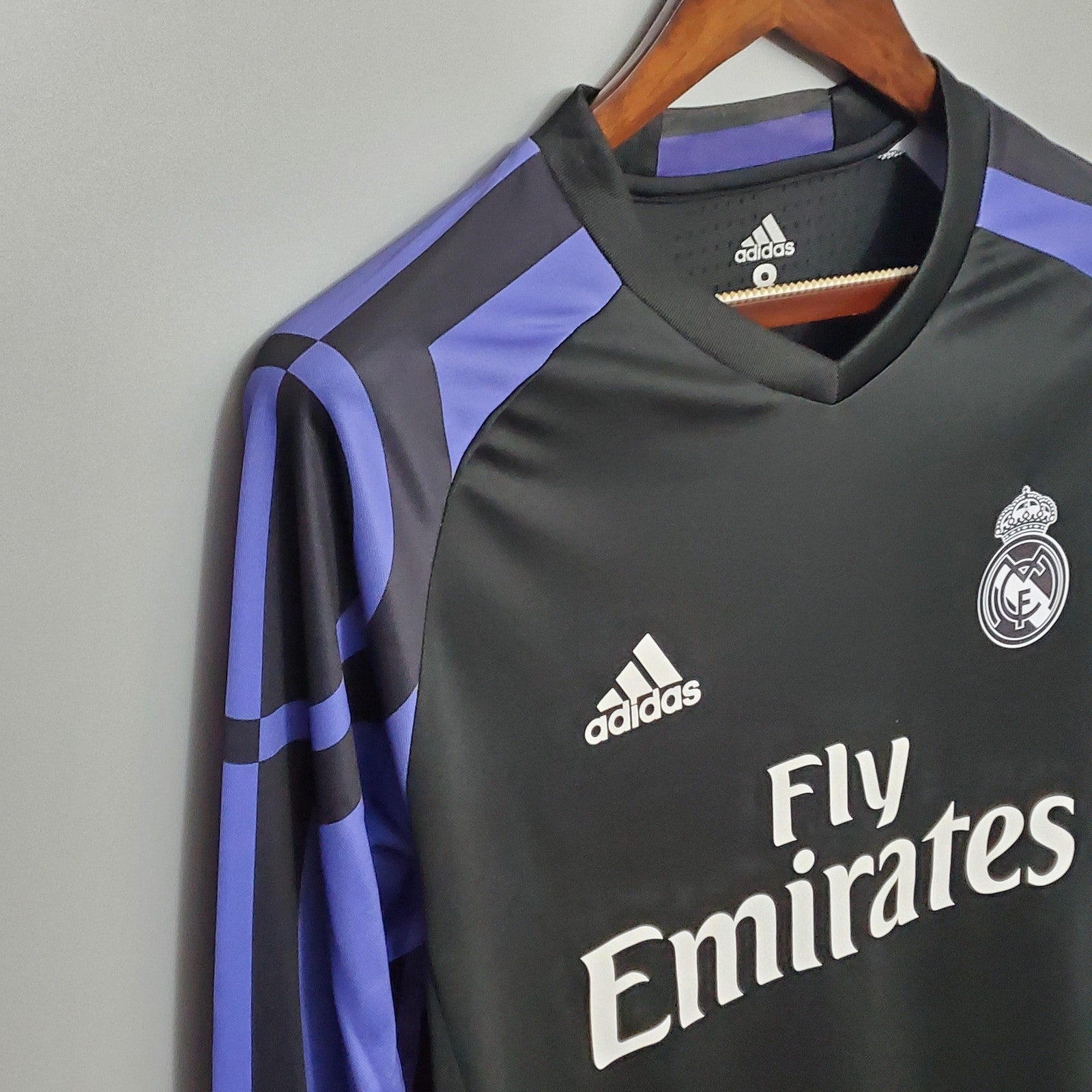 Retro Real Madrid Long Sleeve Third Away
