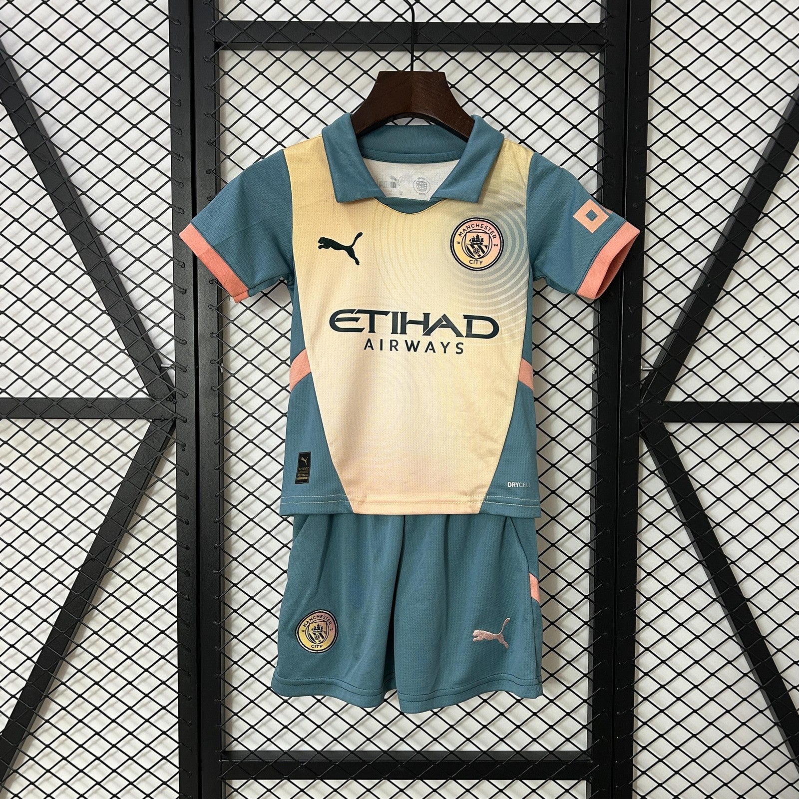 24 25 Kids Manchester City Fourth Jersey