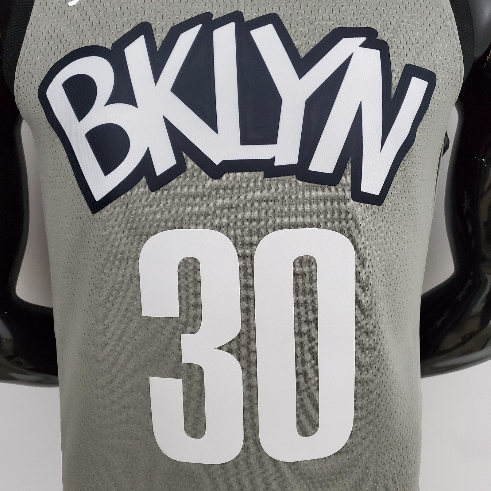 Nets Curry #30 Flyer Grey Nba Jersey