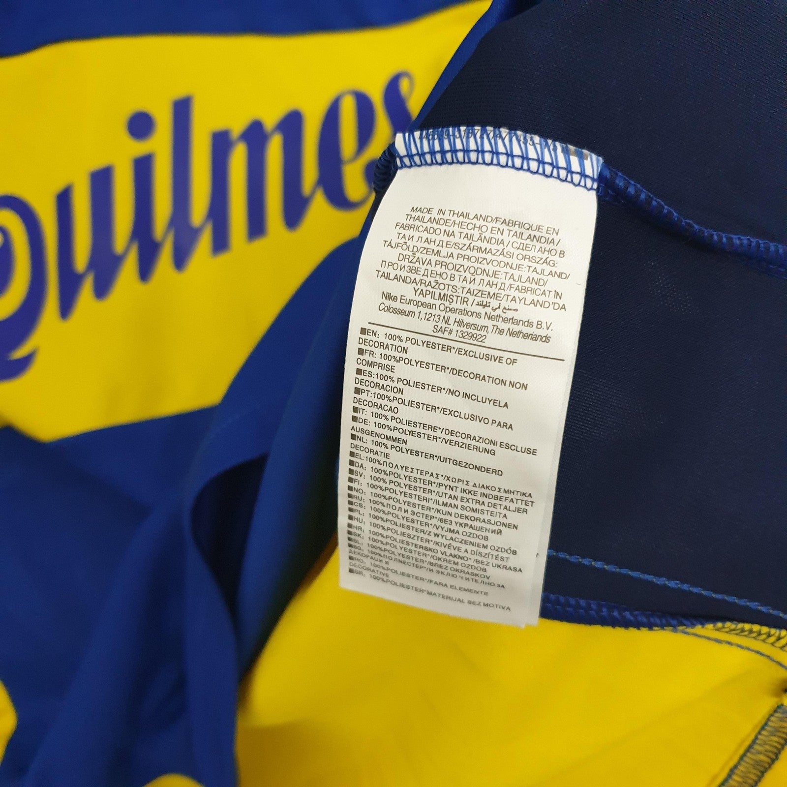 Boca Juniors 2001 retro shirt home