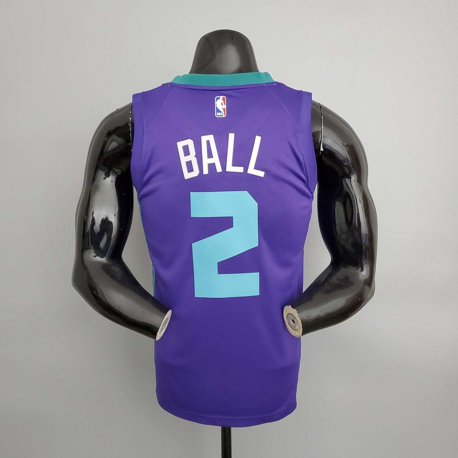 Hornets Ball#2 Purple Nba Jersey