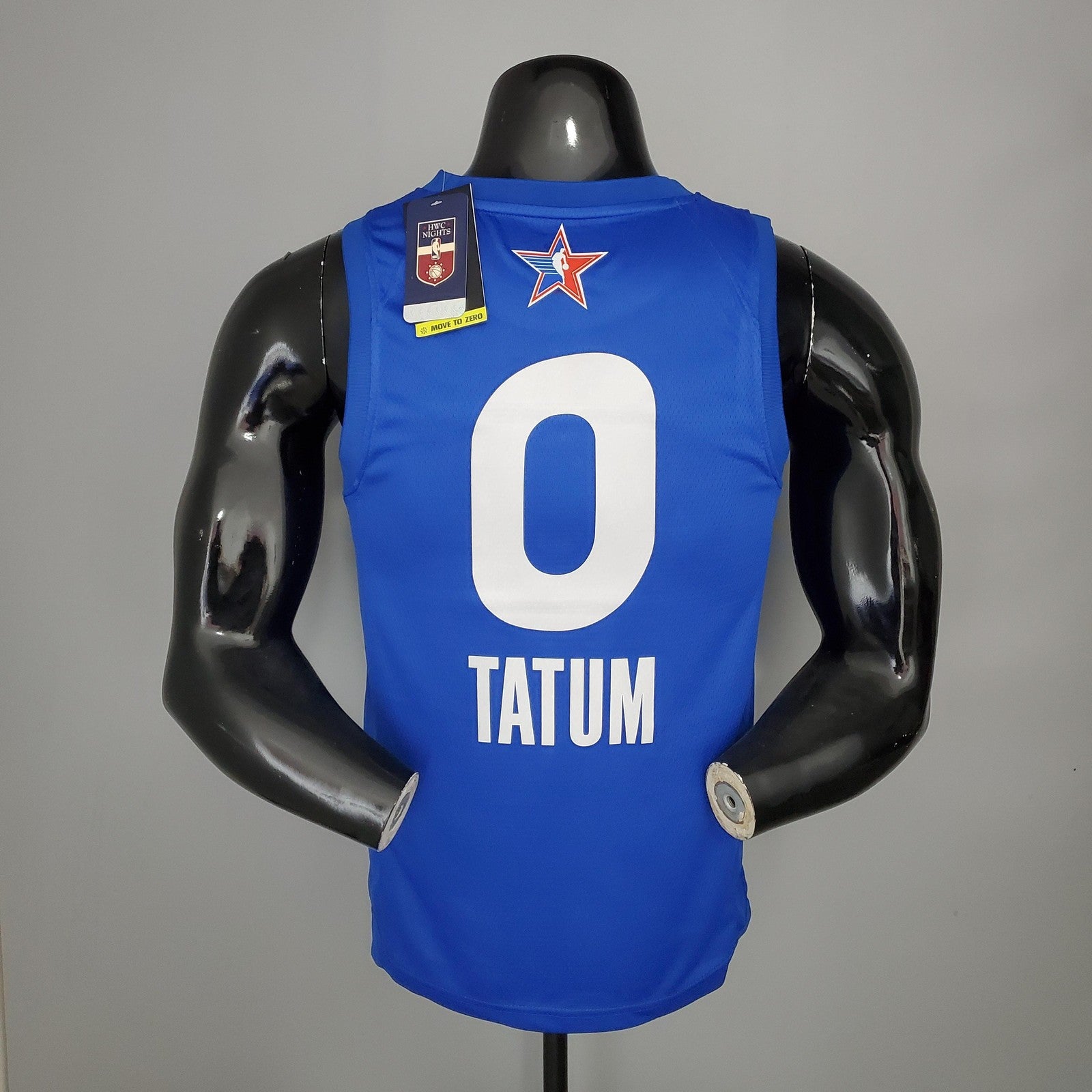 2021 Tatum#0 All Star Blue Nba Jersey