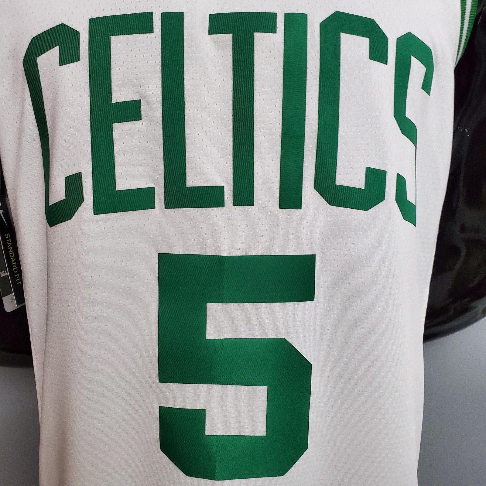 Garnett#5 Celtics White Nba Jersey Nike Connect Recognition