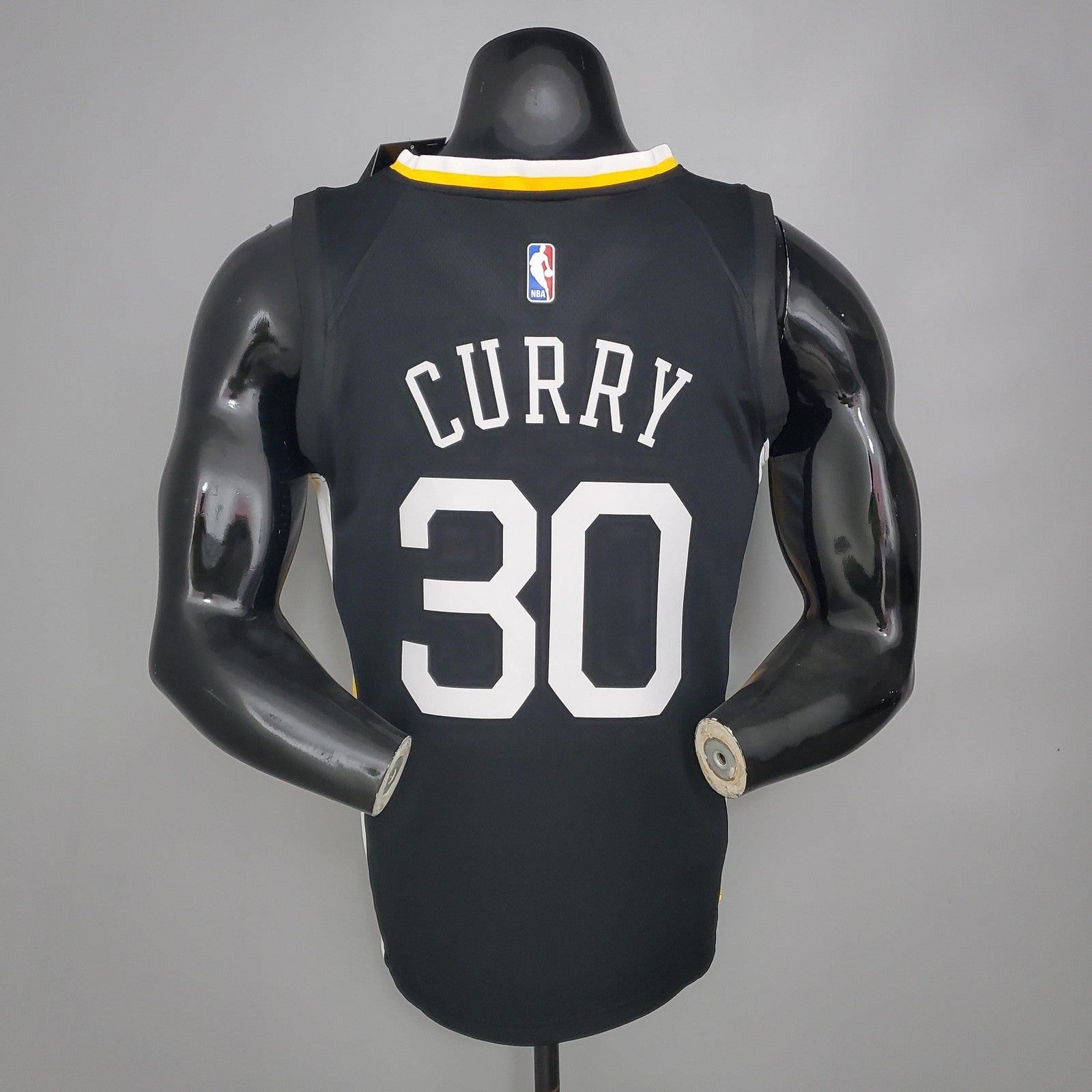 Curry #30 Golden State Warriors Black Nba Jersey