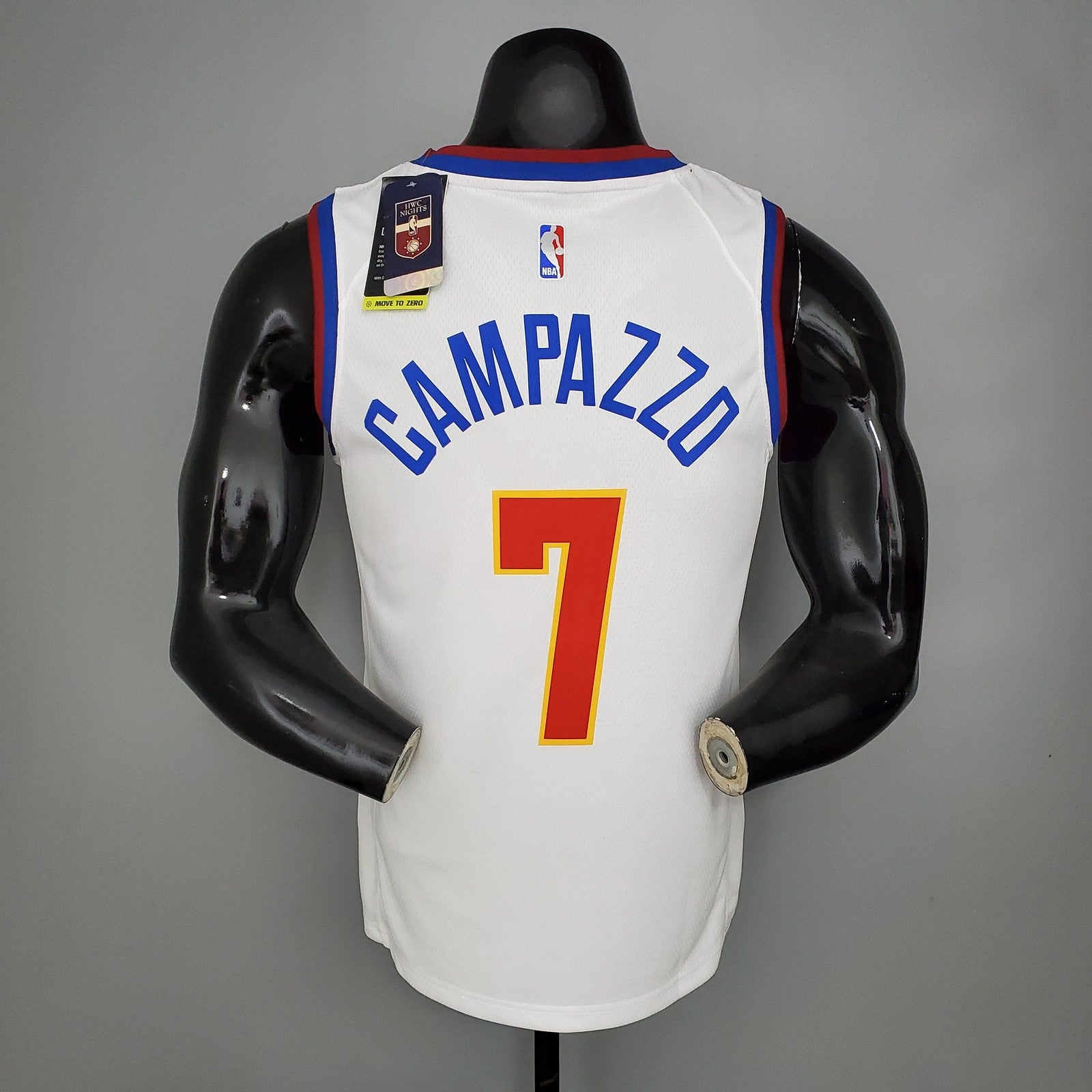 2021 Roy#7 Nuggets Bonus Edition White Nba Jersey