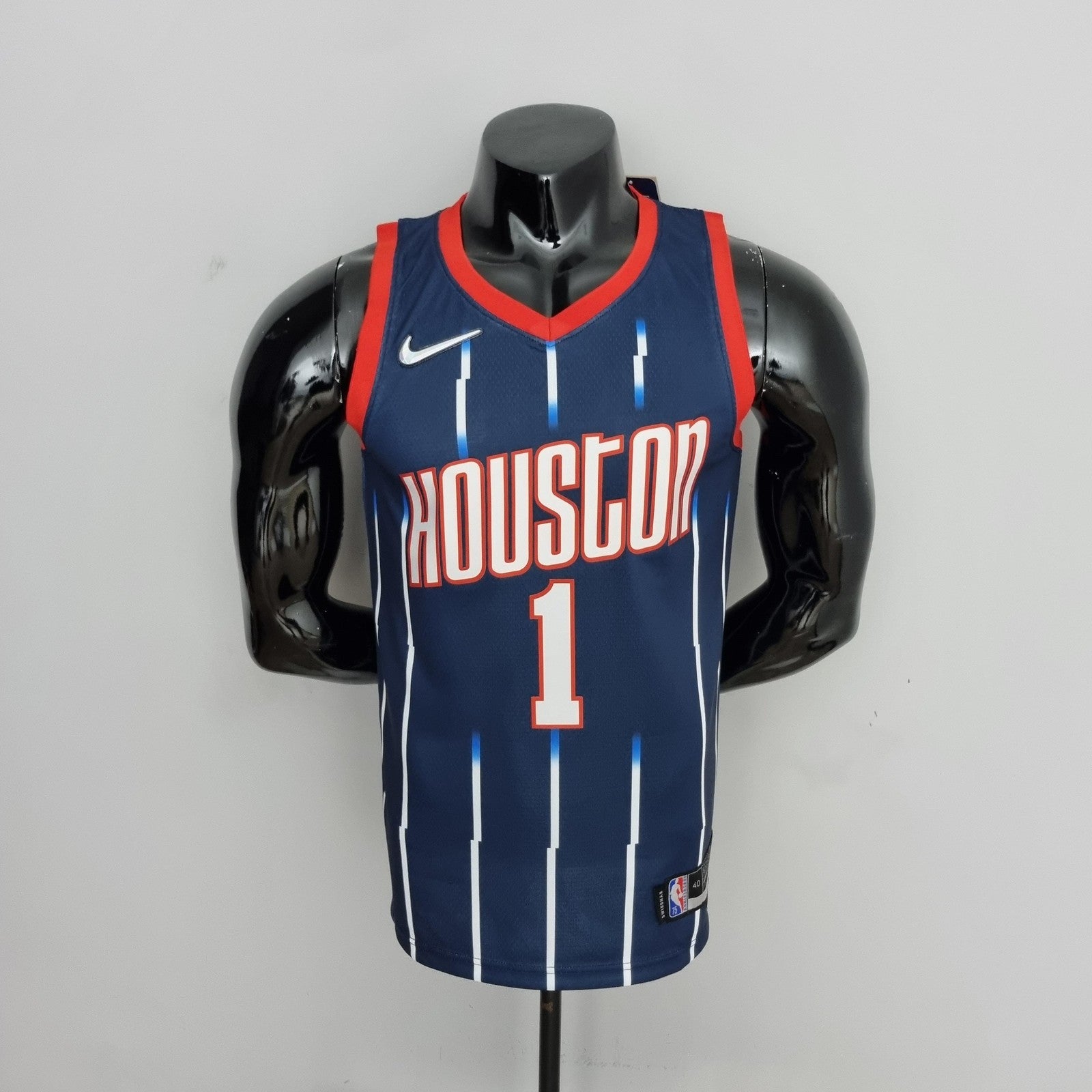 2022 Houston Rockets Mcgrady #1 Urban Edition Nba Jersey