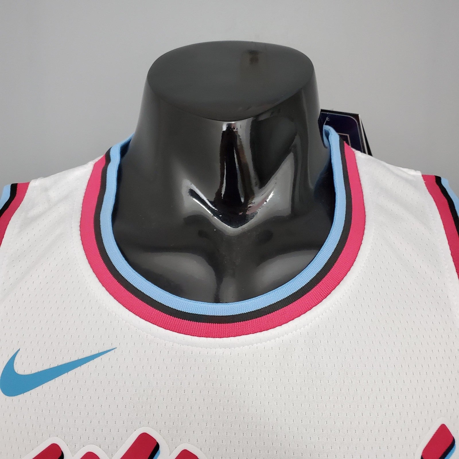 Oladipo#4 Miami Heat V Neck White Nba Jersey