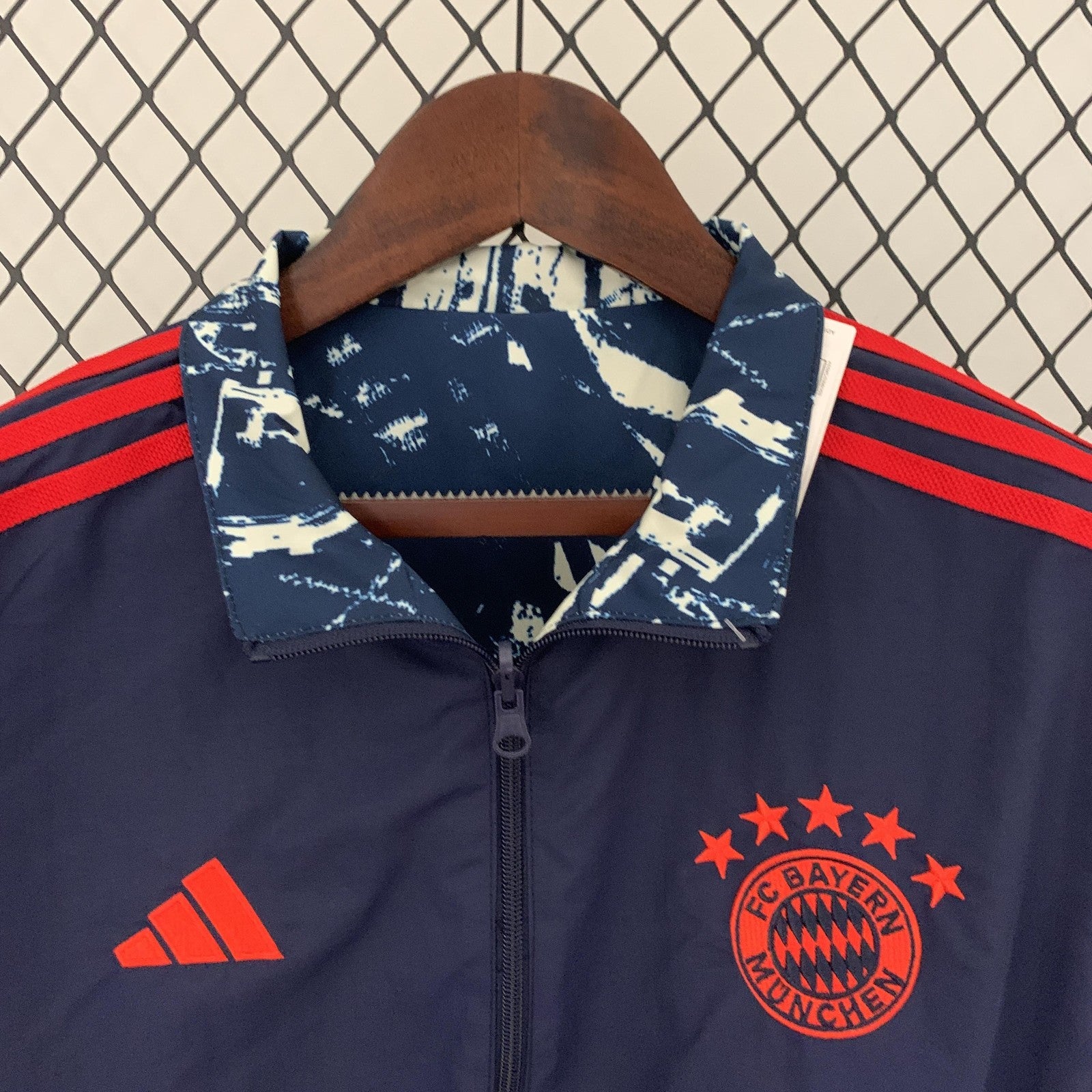 23 24 Bayern Munich Trench Coat Reversible