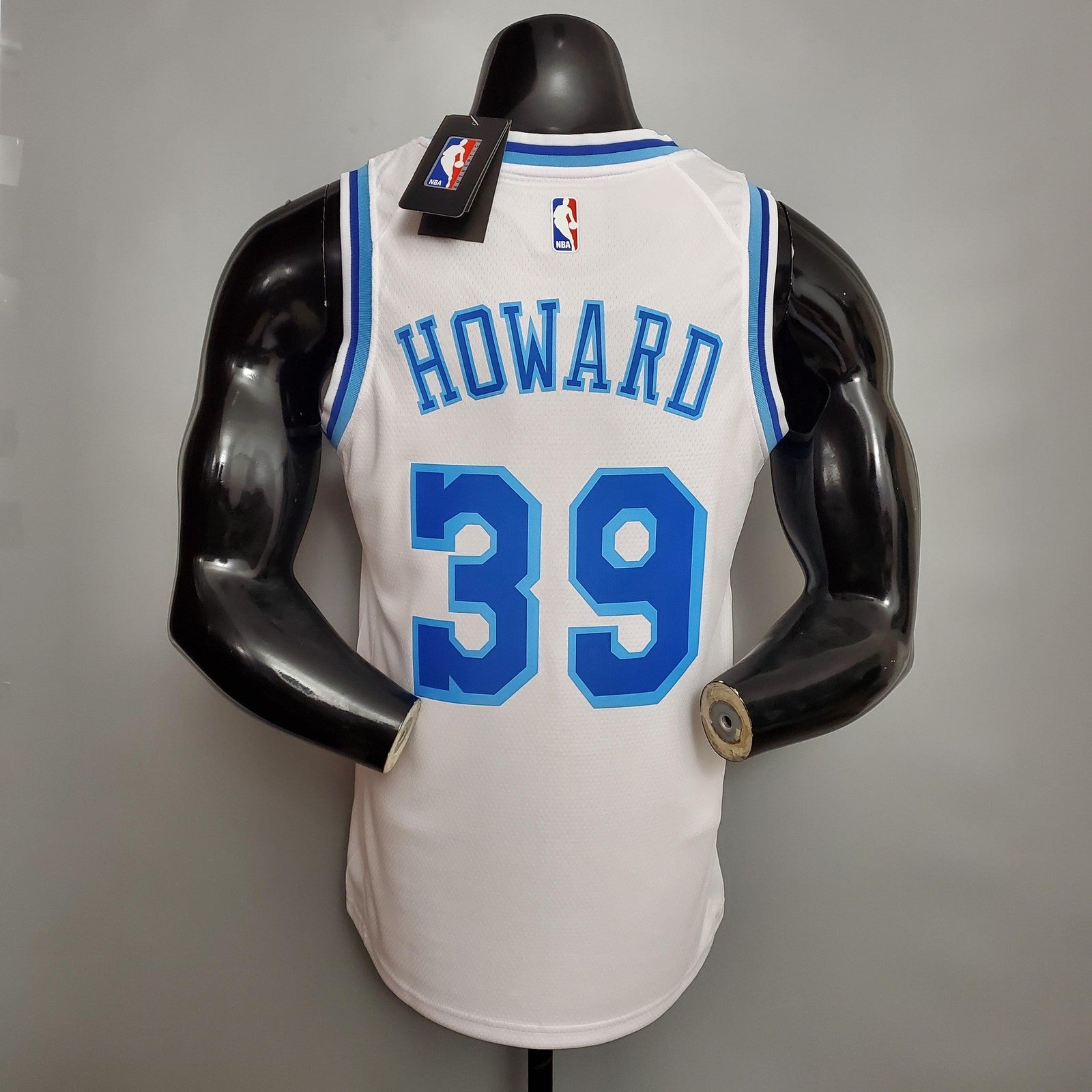 Retro Night Howard#39 Los Angeles Lakers White Nba Jersey Nike Connect Recognition 2