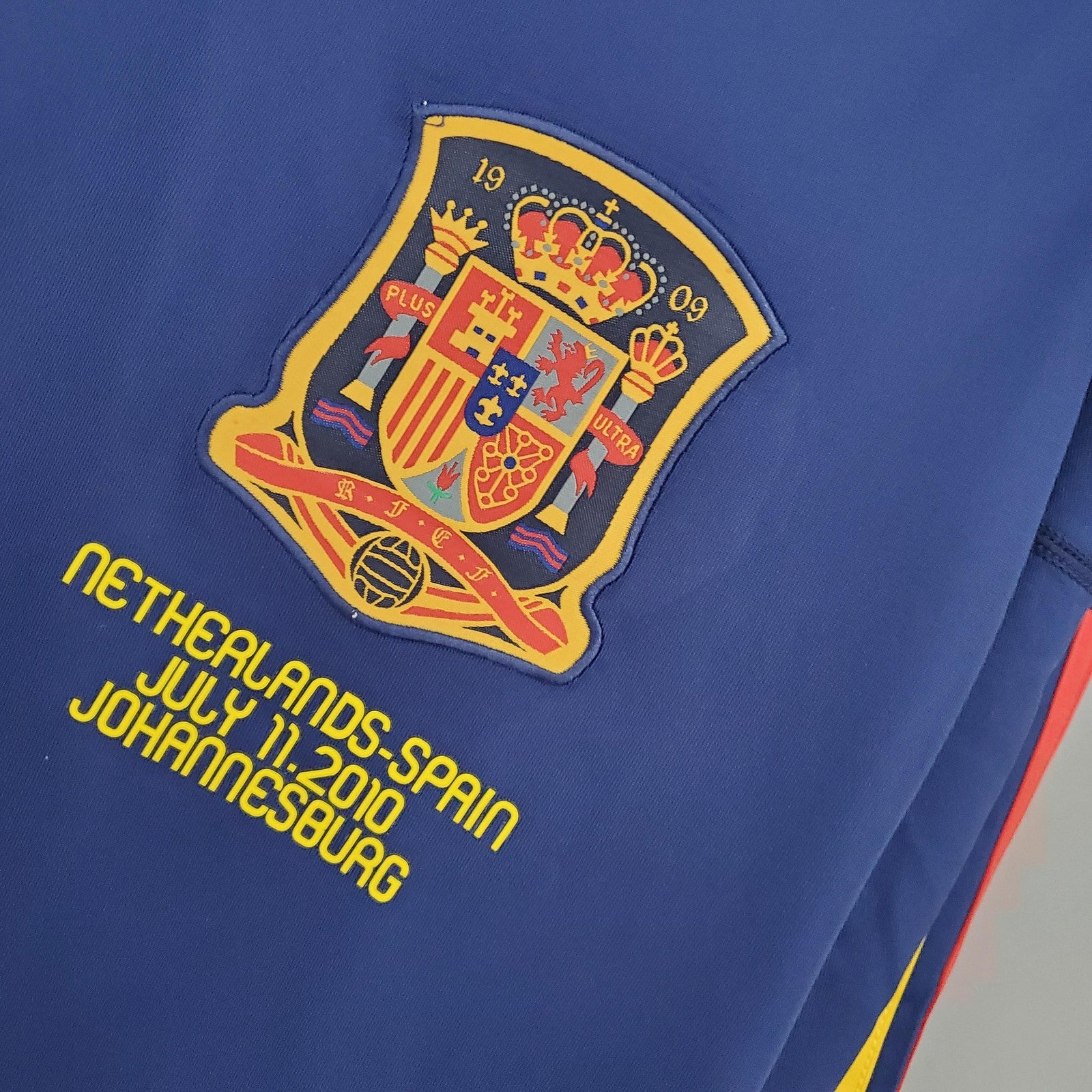 Retro Long Sleeve Spain 2010 Away