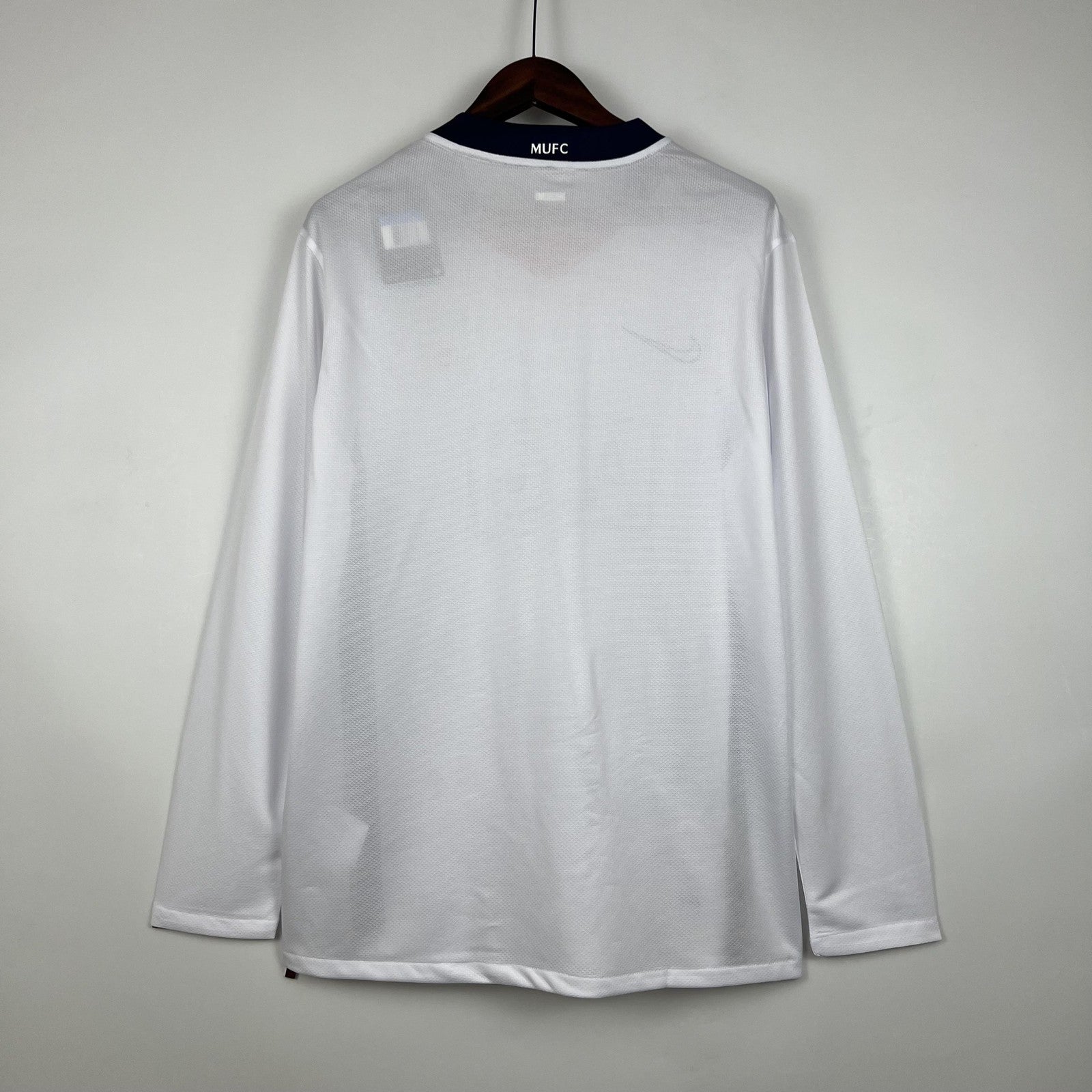 Retro Long Sleeve M U White