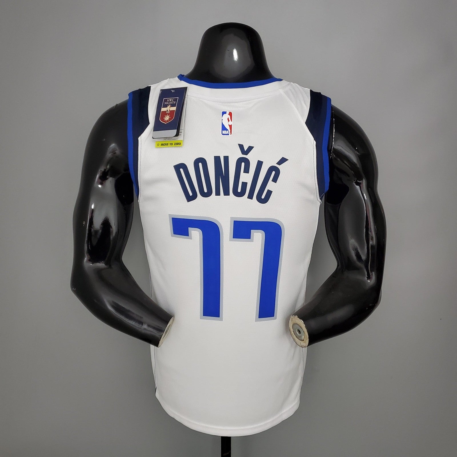 Dallas Mavericks Doncic#77 Lone Ranger Home White Nba Jersey