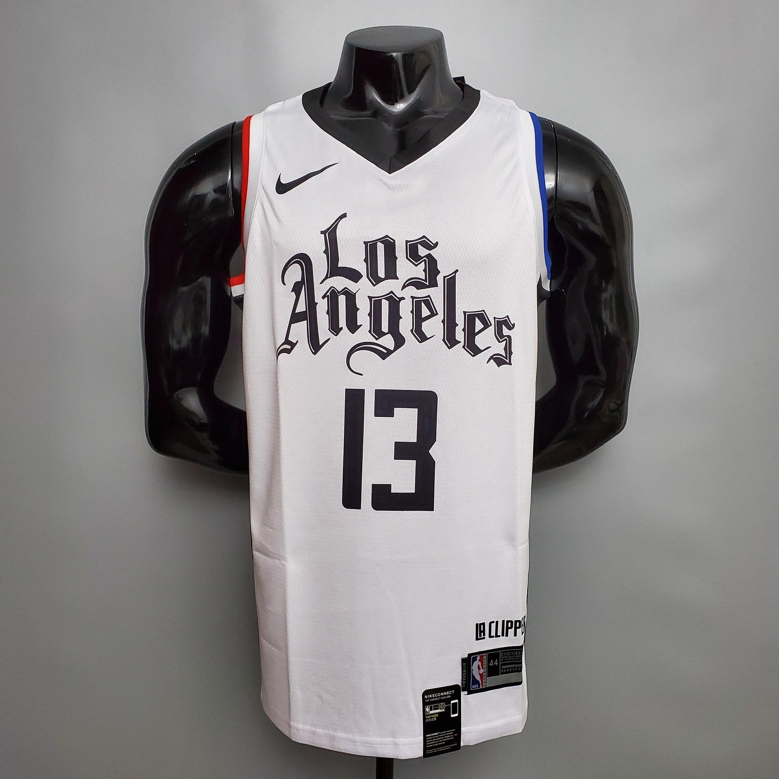 George #13 Los Angeles Clippers White Nba Jersey Nike Connect Recognition