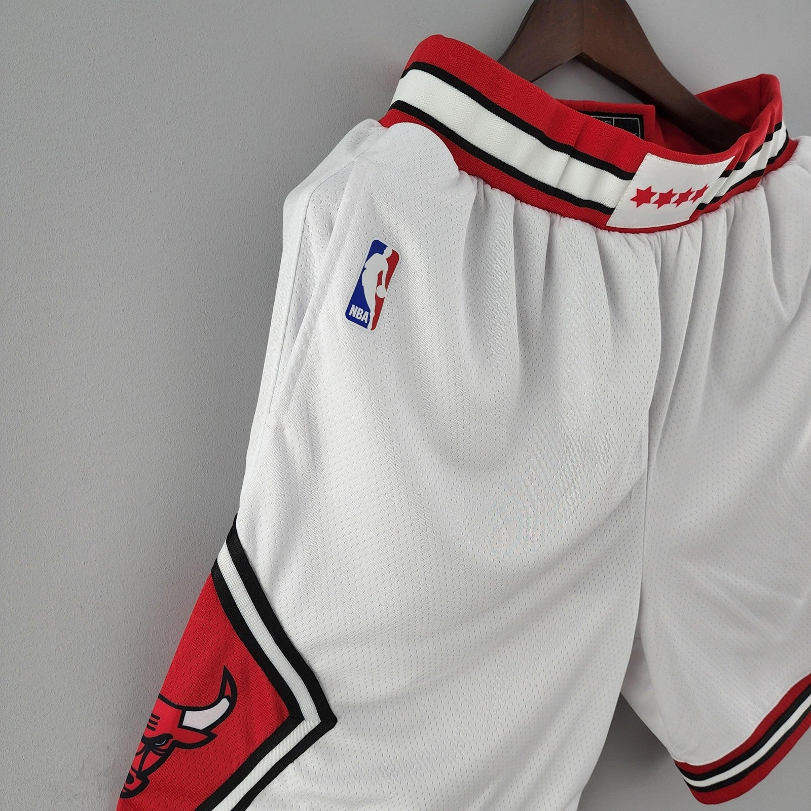 Chicago Bulls White Nba Shorts