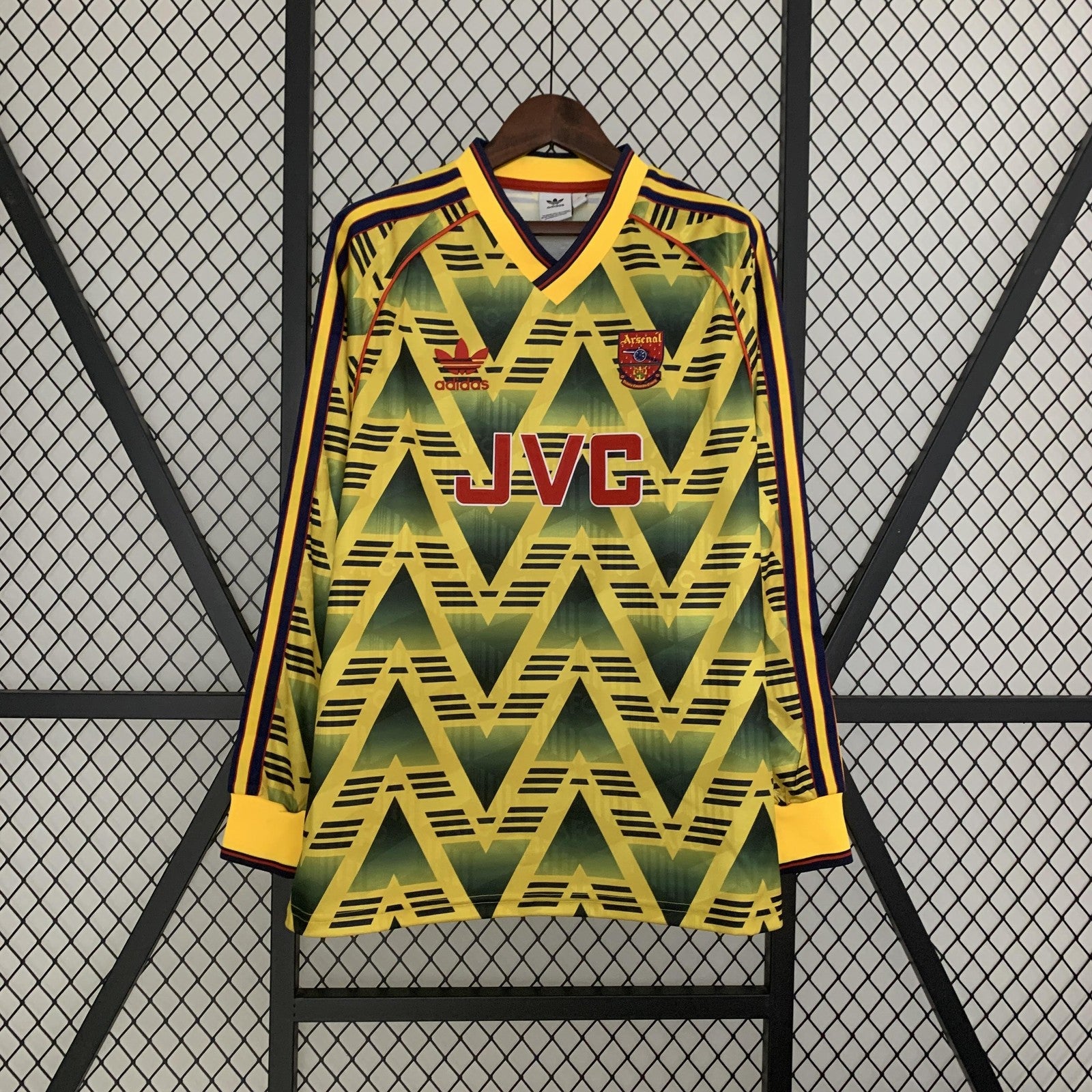 Retro Long Sleeve Arsenal Away