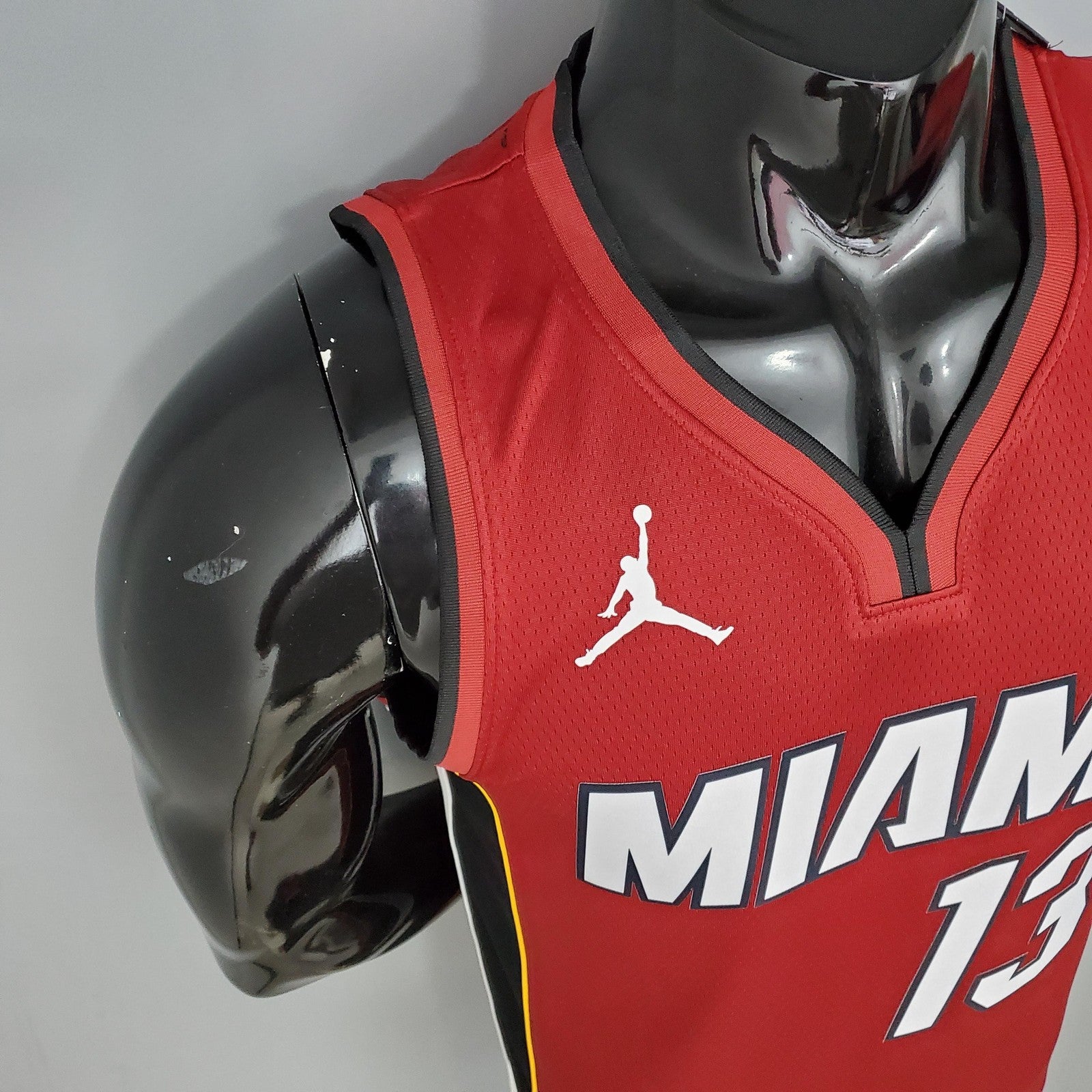 New Miami Heat Jordan Adebayo#13 Burgundy Nba Jersey