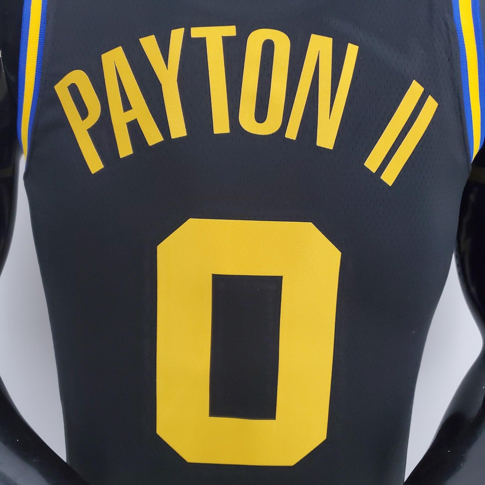 2022 Season Payton Ii#0 Warriors City Edition Black Nba Jersey