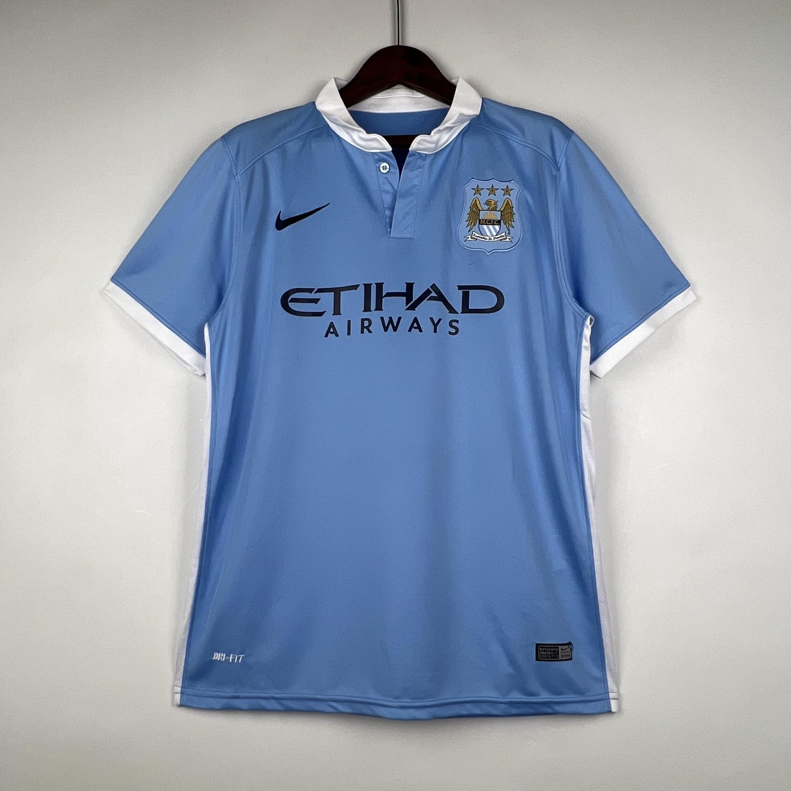 Retro Manchester City 15 16 Home