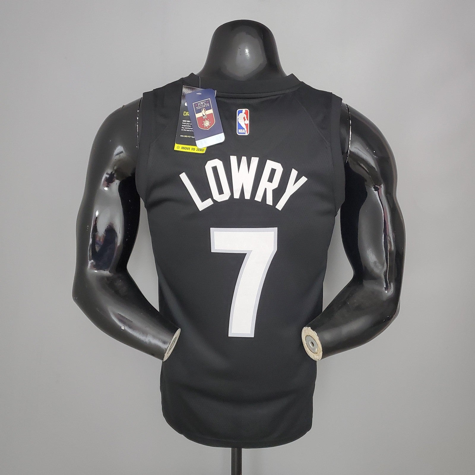 Lowry#7 2021 Raptors Bonus Edition Purple and Black Nba Jersey