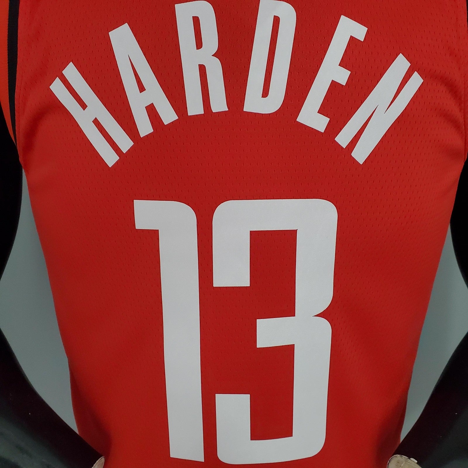 2021 Harden#13 Rockets Red Nba Jersey