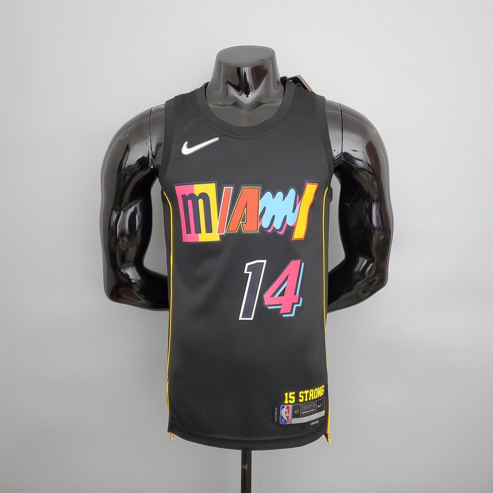 2022 Season Herro#14 Heat City Edition Black Nba Jersey