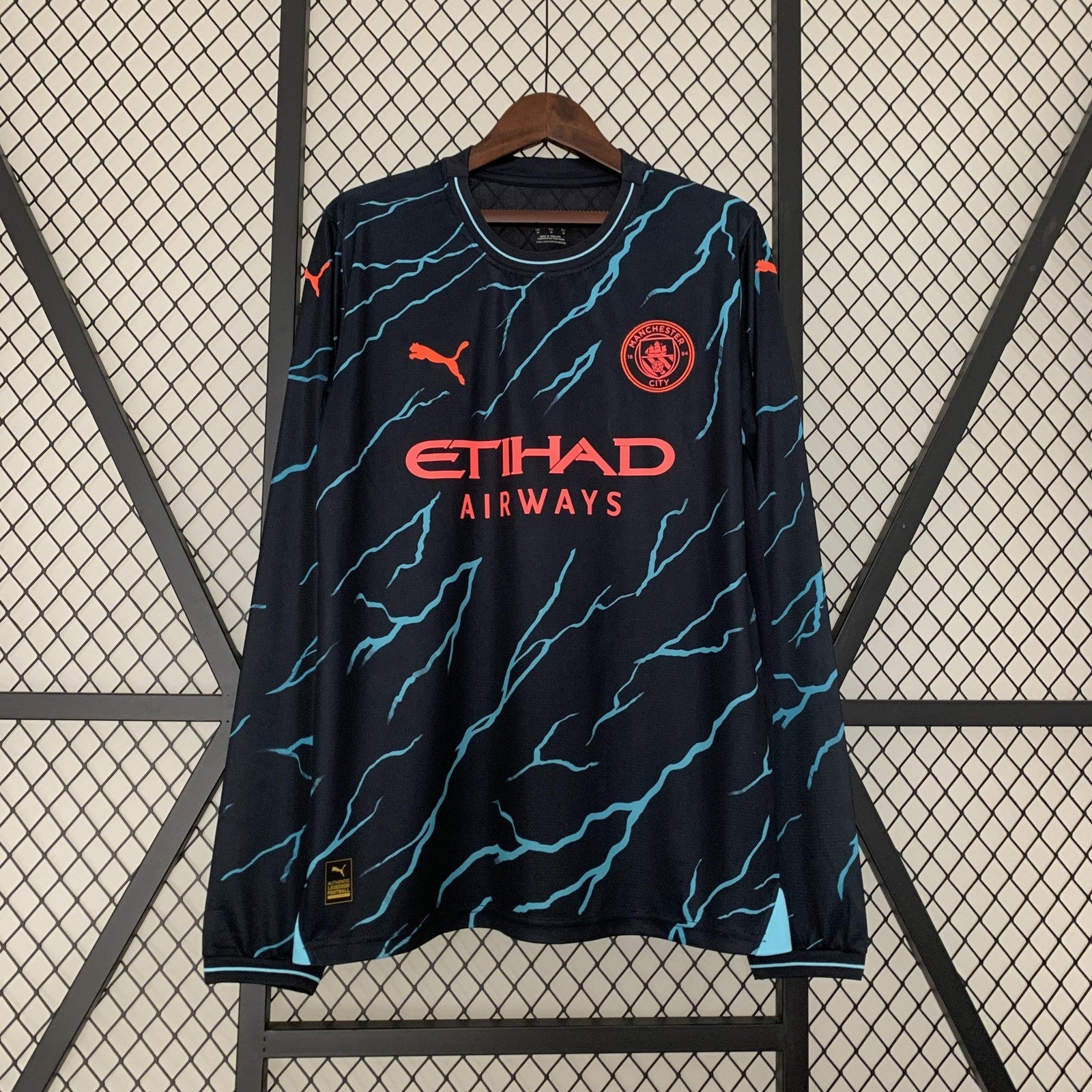 23 24 Long Sleeve Manchester City Third Away