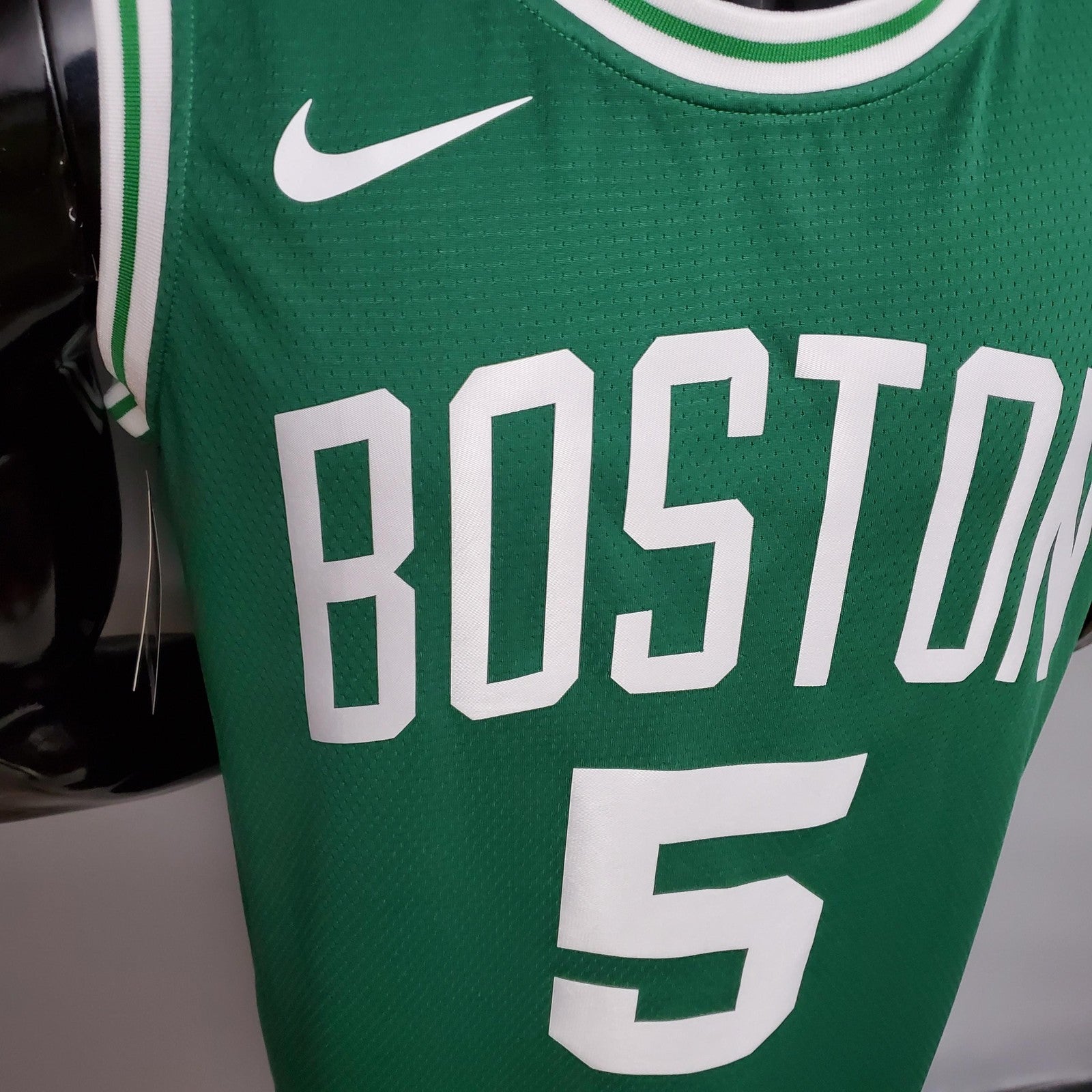 Garnett#5 Celtics Green Nba Jersey Nike Connect Recognition