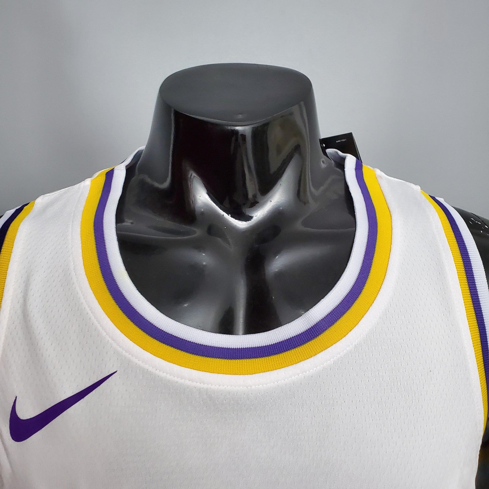Oneal #34 Lakers Round Neck White Nba Jersey Nike Connect Recognition