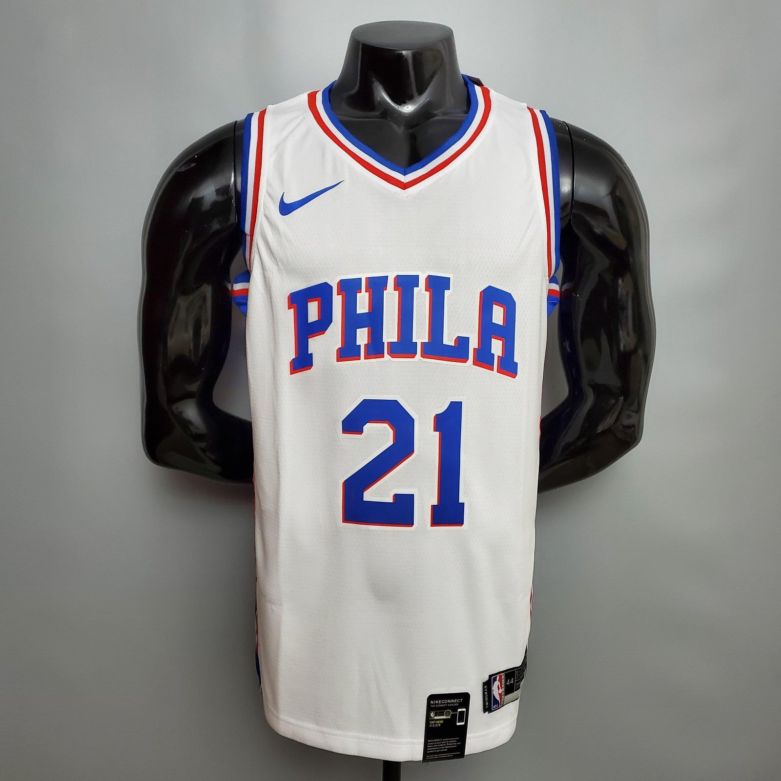 Embiid #21 Detroit Pistons White Nba Jersey Nike Connect Recognition