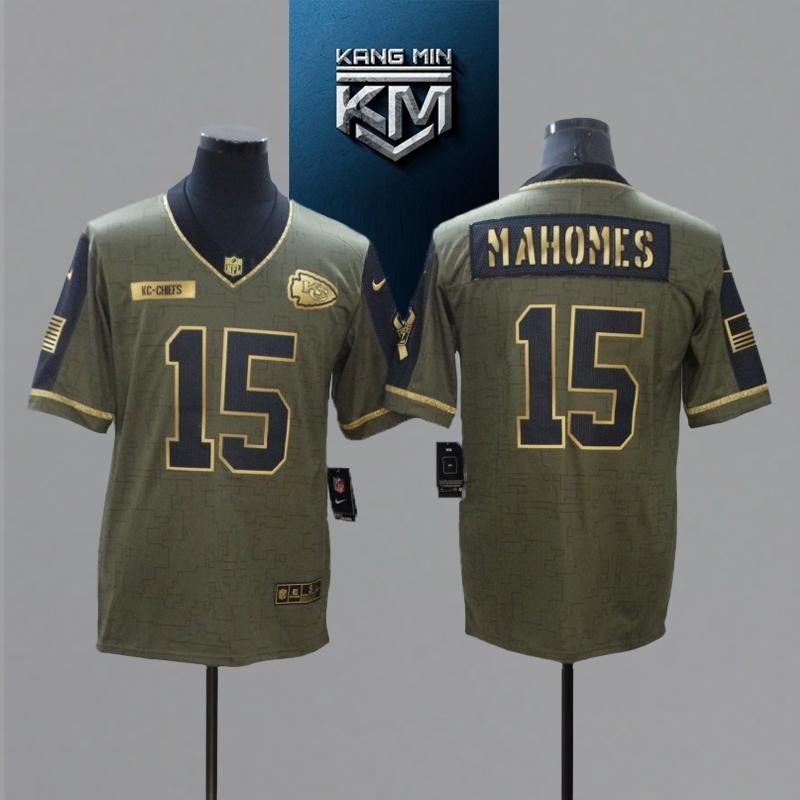 2021 New Tribute Gold Edition Nfl Jersey
