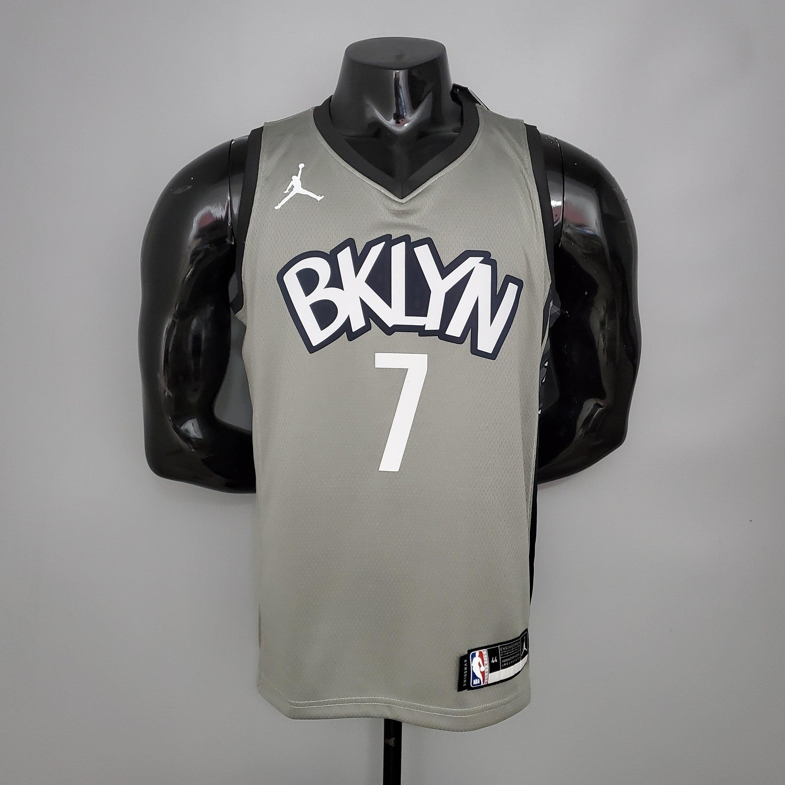 Durant #7 Brooklyn Nets City Edition Gray Nba Jersey