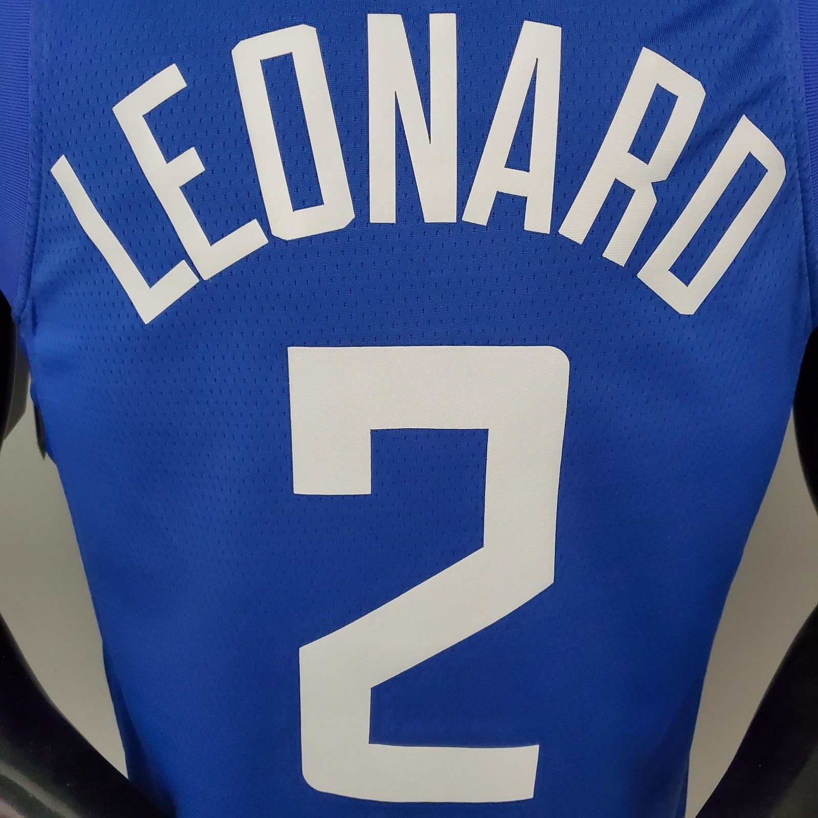 Leonard#2 Clippers Limited Edition Blue Nba Jersey