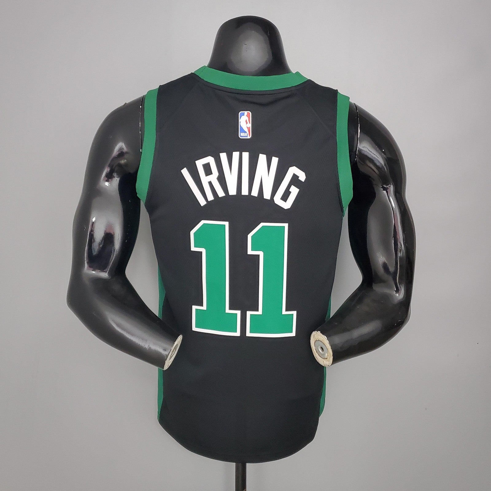Irving #11 Celtics White Jordan Theme Black Nba Jersey