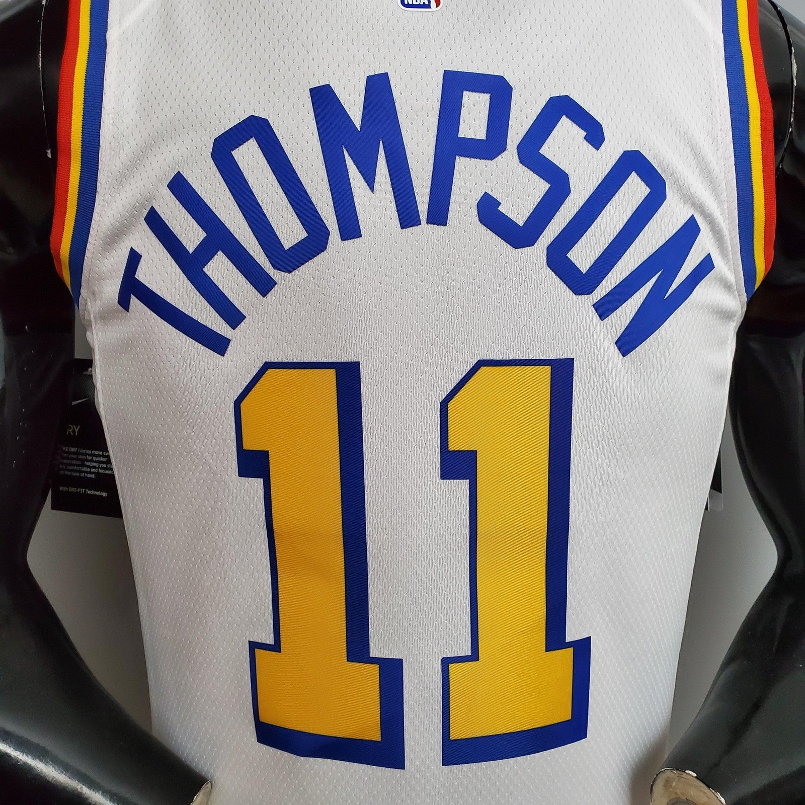 Warriors San Francisco Thompson#11 White