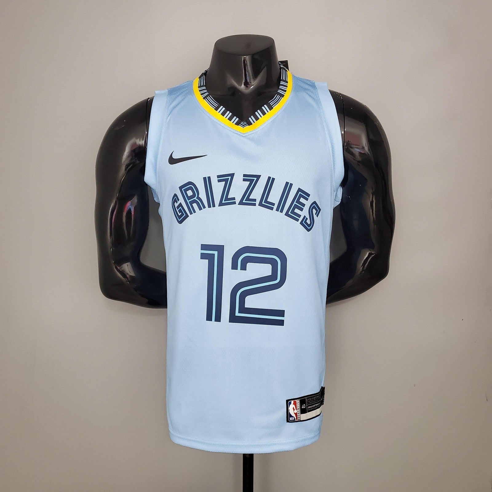 Orantt#12 Grizzlies City Edition Light Blue