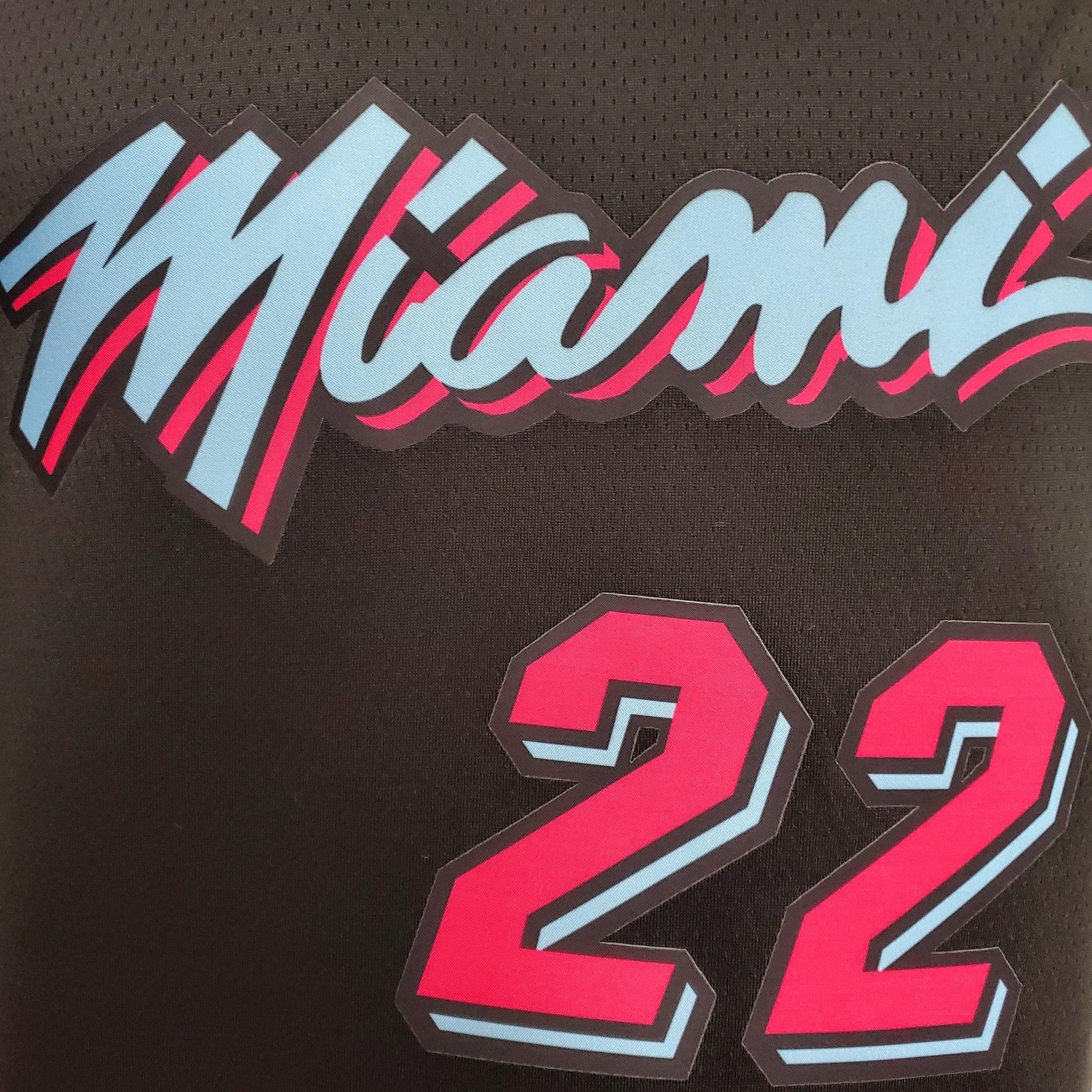 Butler #22 Miami Heat Black Nba Jersey Nike Connect Recognition 2