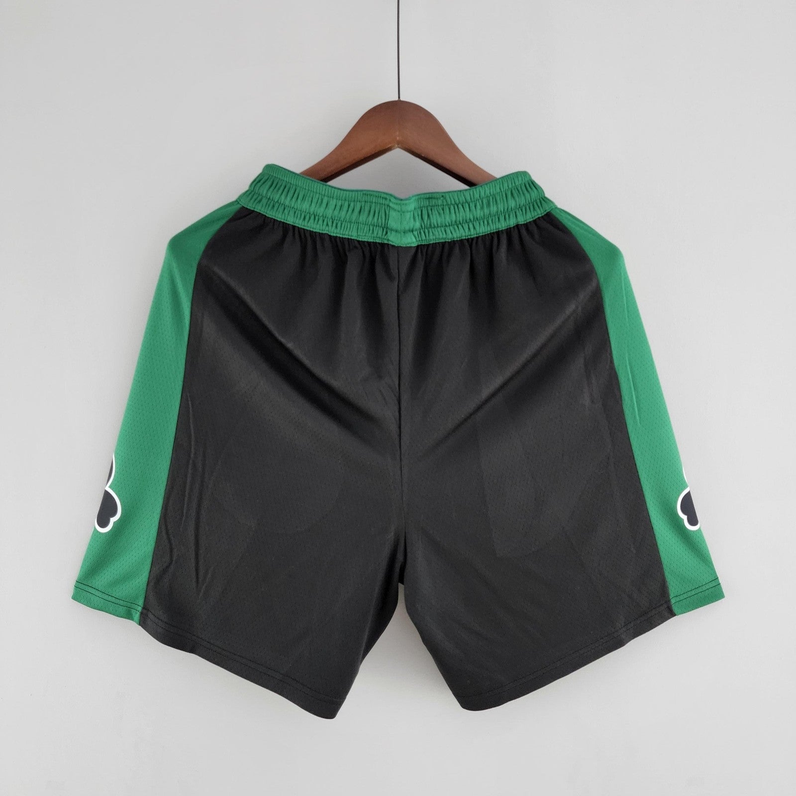 Boston Celtics Nba Shorts Black Green Trim