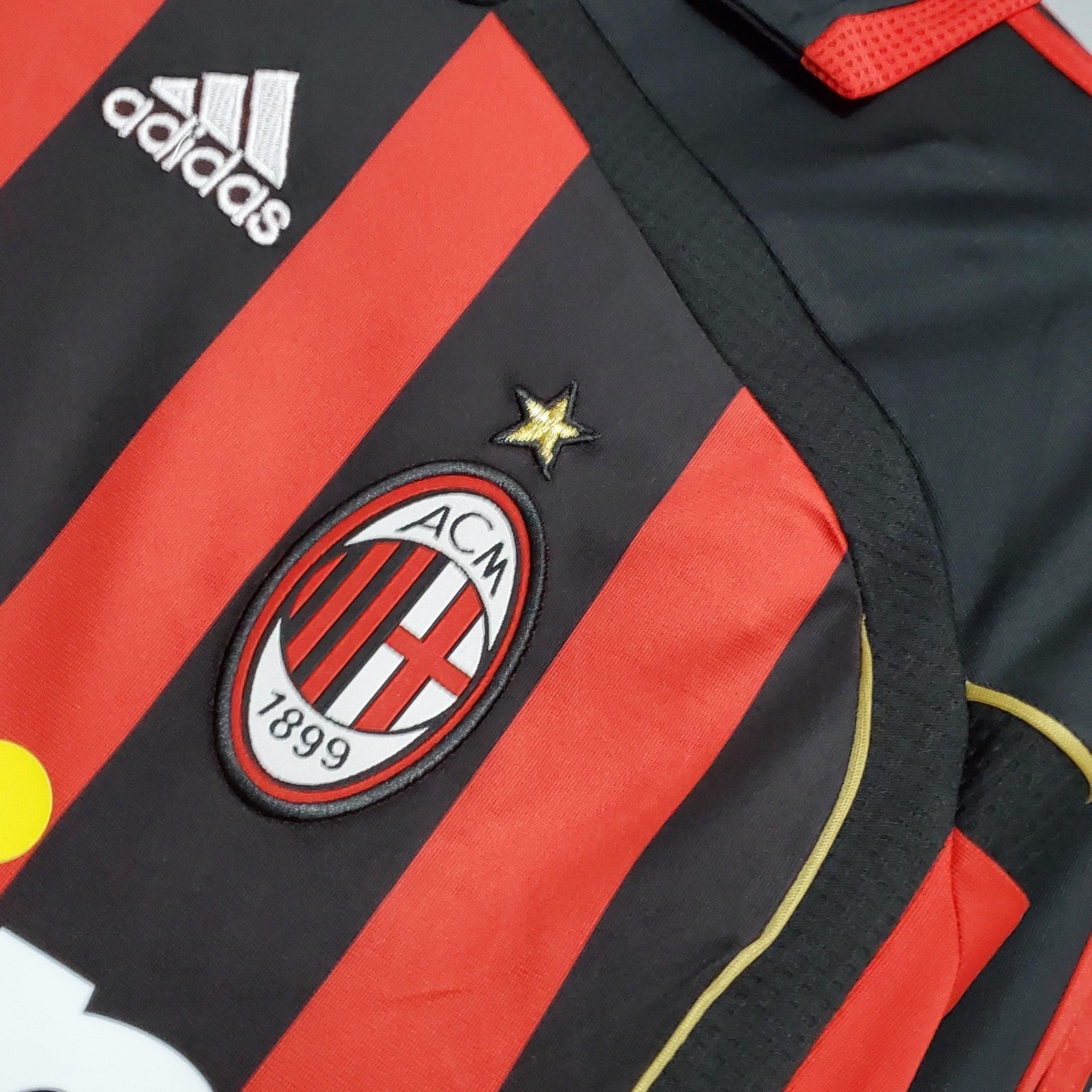 Retro Ac Milan Long Sleeve Home