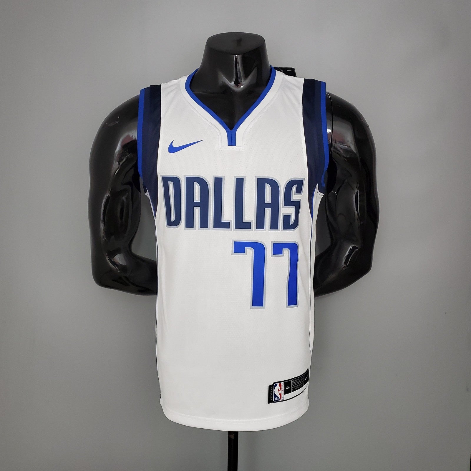 Dallas Mavericks Doncic#77 Lone Ranger Home White Nba Jersey