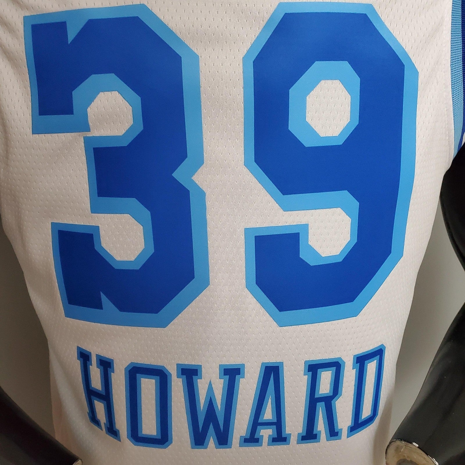 Retro Night Howard#39 Los Angeles Lakers White Nba Jersey Nike Connect Recognition