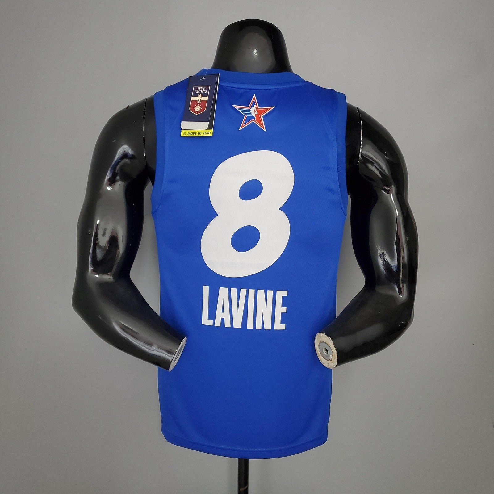 2021 Lavine#8 All Star Blue Nba Jersey